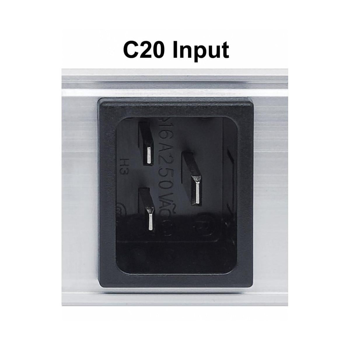 Intellinet PDU para Rack 19", 16 A, 110-240V, 8 Contactos