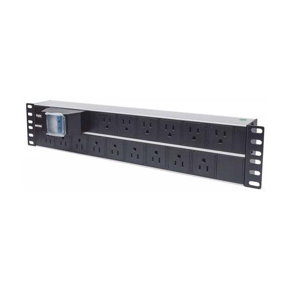 Manhattan PDU para Rack, 125V, 15A, 15 Contactos