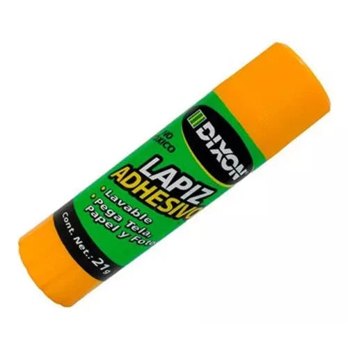 Lápiz Adhesivo Dixon Barra Mediana 21 Gramos Paquete 20 Pzs