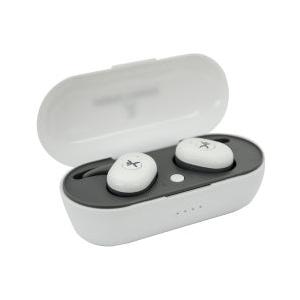Perfect Choice Audífonos Intrauriculares Bassoons, Inalámbrico, Bluetooth, Blanco
