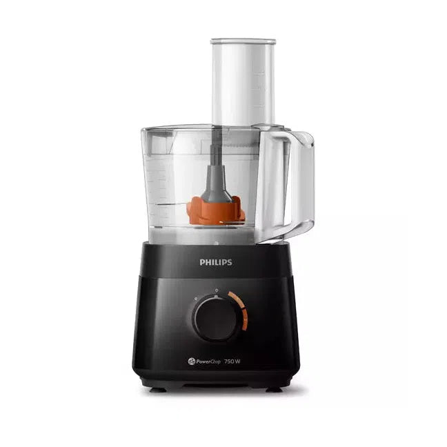 Phillips Procesador de Alimentos HR7301/91, 750W, Negro