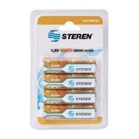 Steren Pilas Recargables AA, 1.2V, 4 Piezas