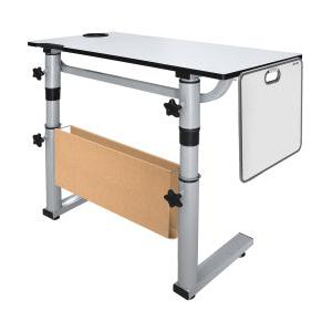 Alfra Mesa Plegable 6046, 40 x 80cm, Gris