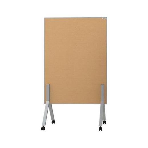 Alfra Pintarrón Móvil Nex Doble Superficie, 150 x 110cm, Blanco