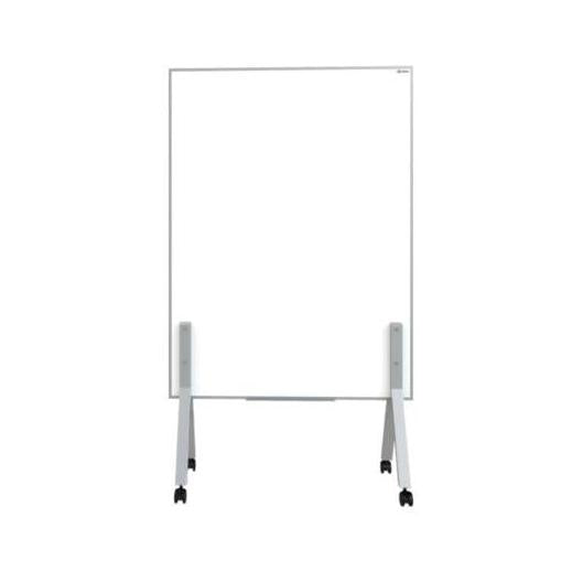 Alfra Pintarrón Móvil Nex Doble Superficie, 150 x 110cm, Blanco