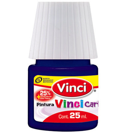 Pintura Cartel Vinci 25 ml Azul Prusia #67 Caja c/10 piezas