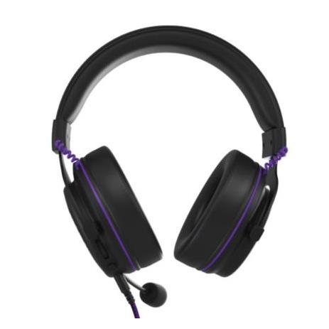 Primus Audífonos Gamer ARCUS260S, Alámbrico, 1.8 Metros, USB-C, Negro/Morado