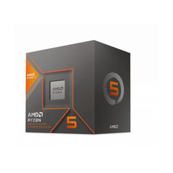 Procesador AMD Ryzen 5 Ryzen 5 8600G con AMD Radeon Graphics, Socket AM5, 5GHz, 6 Núcleos, 16MB Caché - Incluye Disipador,