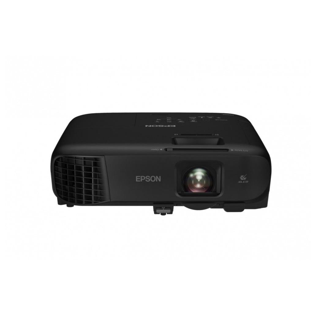PROYECTOR PORTÁTIL EPSON POWERLITE FH52+ 3LCD, 1920 X 1080, 4000 LÚMENES, INALÁMBRICO, NEGRO V11H978021