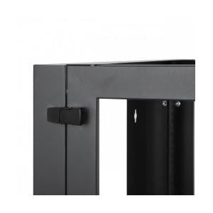 Manhattan Rack Abierto 19'' para Montaje en Pared, hasta 40KG, 9U, Negro