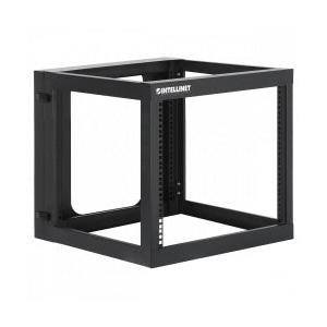 Manhattan Rack Abierto 19'' para Montaje en Pared, hasta 40KG, 9U, Negro