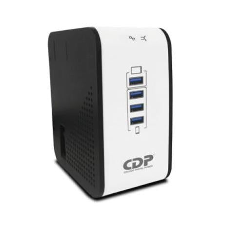 Regulador CDP AVR 1008, 500W, 1000VA, 8 Contactos