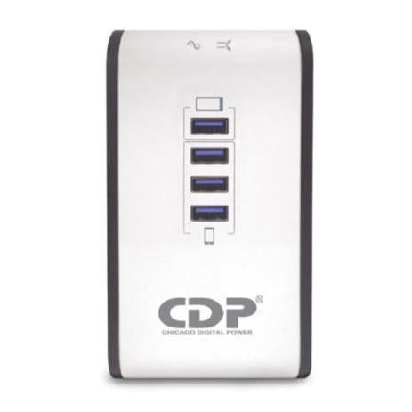 Regulador CDP AVR 1008, 500W, 1000VA, 8 Contactos