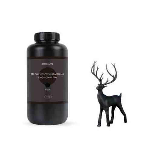 Creality Resina para Impresora 3D 3302020090, Rígida Estándar Plus, 1Kg, Gris