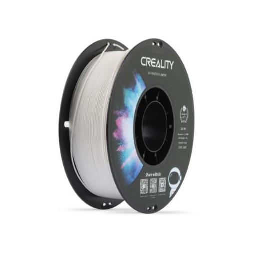 Creality Rollo de filamento para impresión 3D TPU, 1.75mm, 1Kg, Blanco