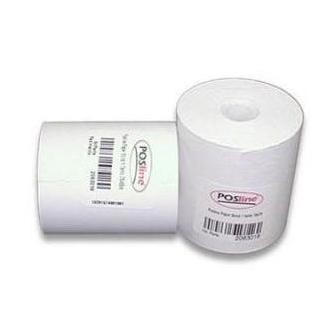 PCM Rollo de Papel Autocopia, 60 x 57mm, Blanco/Amarillo, 100 Rollos