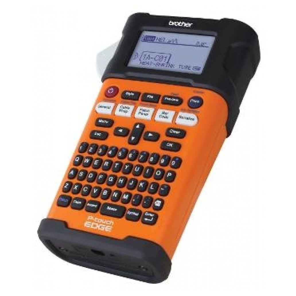 BROTHER ROTULADOR P-TOUCH EDGE PT-E300, TRANSFERENCIA TÉRMICA, 180 X 180 DPI, NEGRO/NARANJA