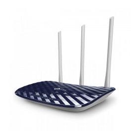 Router TP-Link Fast Ethernet de Banda Dual Archer C20 AC750, Inalámbrico, 433Mbit/s, 5x RJ-45, 2.4/5GHz, con 3 Antenas Externas