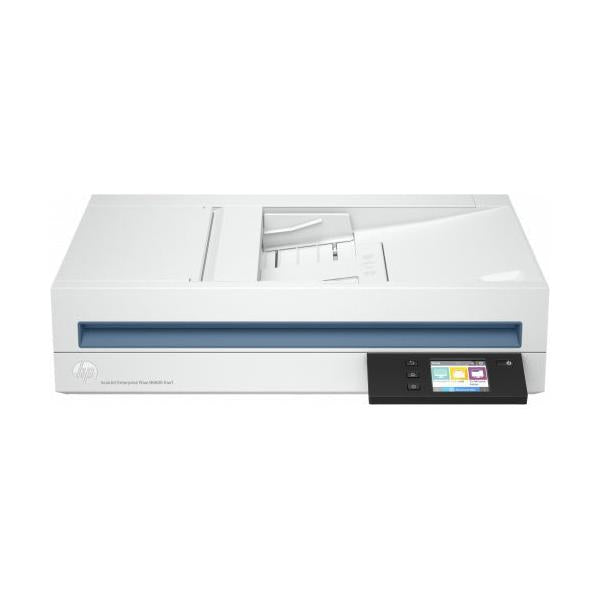 Scanner HP ScanJet Pro N4600 FNW1, 1200 x 1200DPI, Escáner Color, Escaneado Dúplex, USB 3.2, Blanco