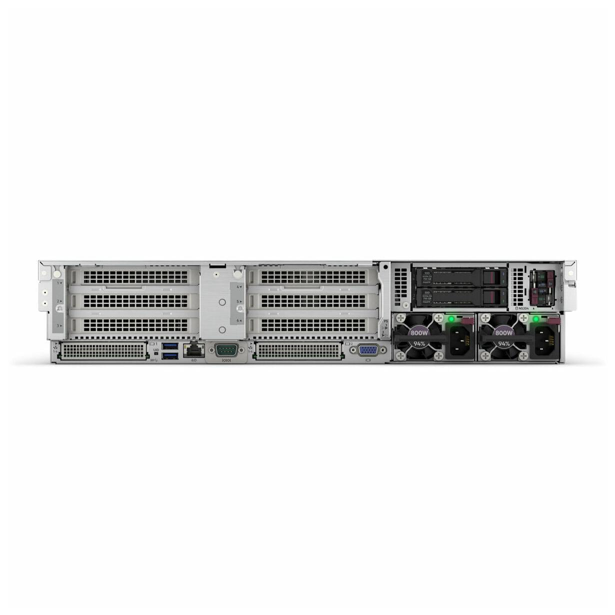 Servidor HPE ProLiant DL385 Gen11, AMD Epyc 9124 3GHz, 32GB DDR5, máx. 261.12TB, 2.5", Rack (2U) ― no Sistema Operativo Instalado