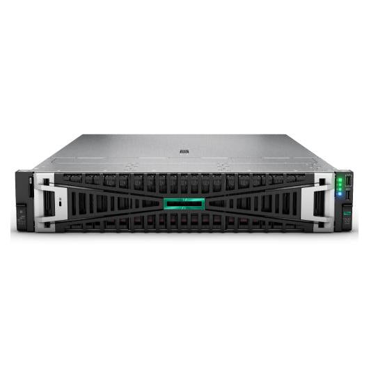 Servidor HPE ProLiant DL345 Gen11 9124 3 GHz 16 nucleos 1P 32 GB-R MR408i-o 8 LFF fuente de 800 W