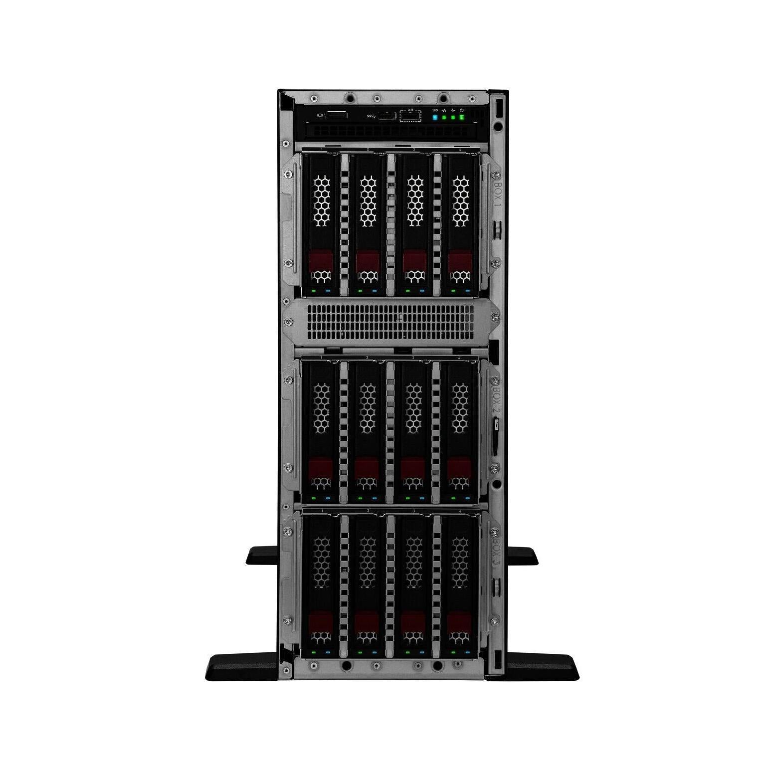 Servidor HPE ProLiant ML350 Gen 11 4410Y de 2 GHz y 12 Núcleos 1P 32 GB.R MR408i o 8 SFF con Fuente Redundante de 800W