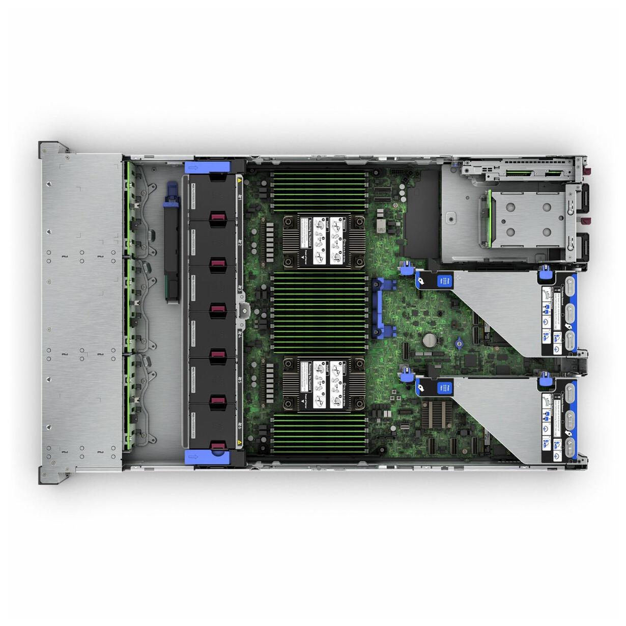 Servidor HPE ProLiant DL380 Gen11 Intel Xeon Silver 4416+ 32GB DDR5 máx. 91.2TB 2.5" SATA/SAS 2U - no Sistema Operativo Instalado
