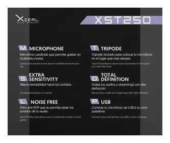 Silla Gamer Xzeal XZST250B