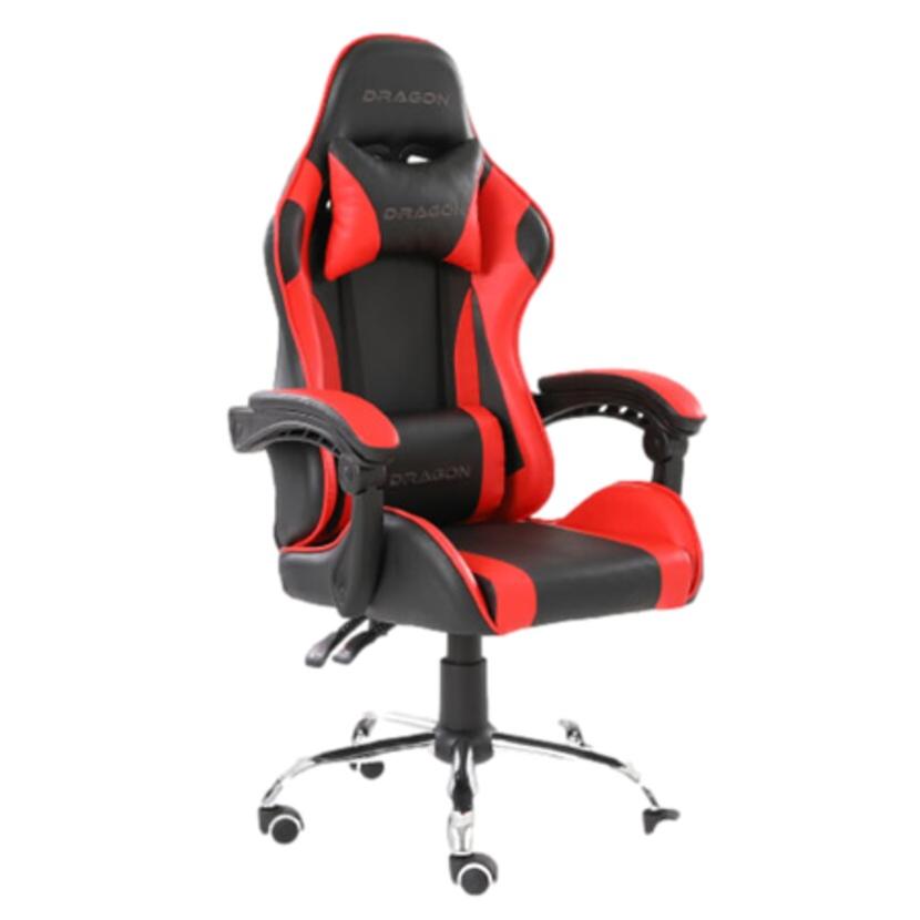 Nextep Silla Gamer Dragón XT Falkor, hasta 125Kg, Negro/Rojo