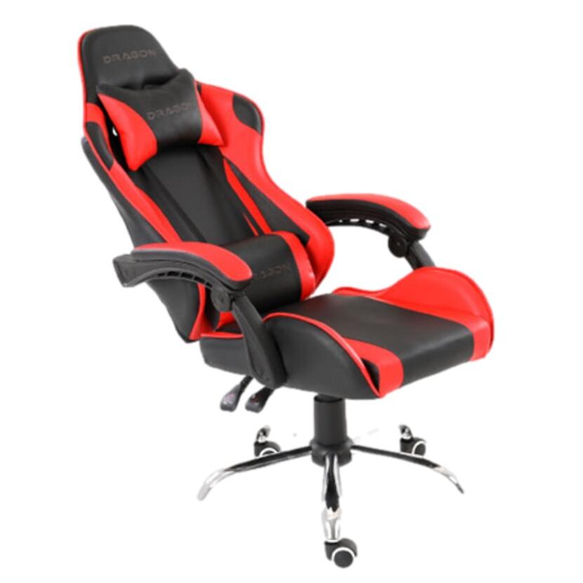 Nextep Silla Gamer Dragón XT Falkor, hasta 125Kg, Negro/Rojo