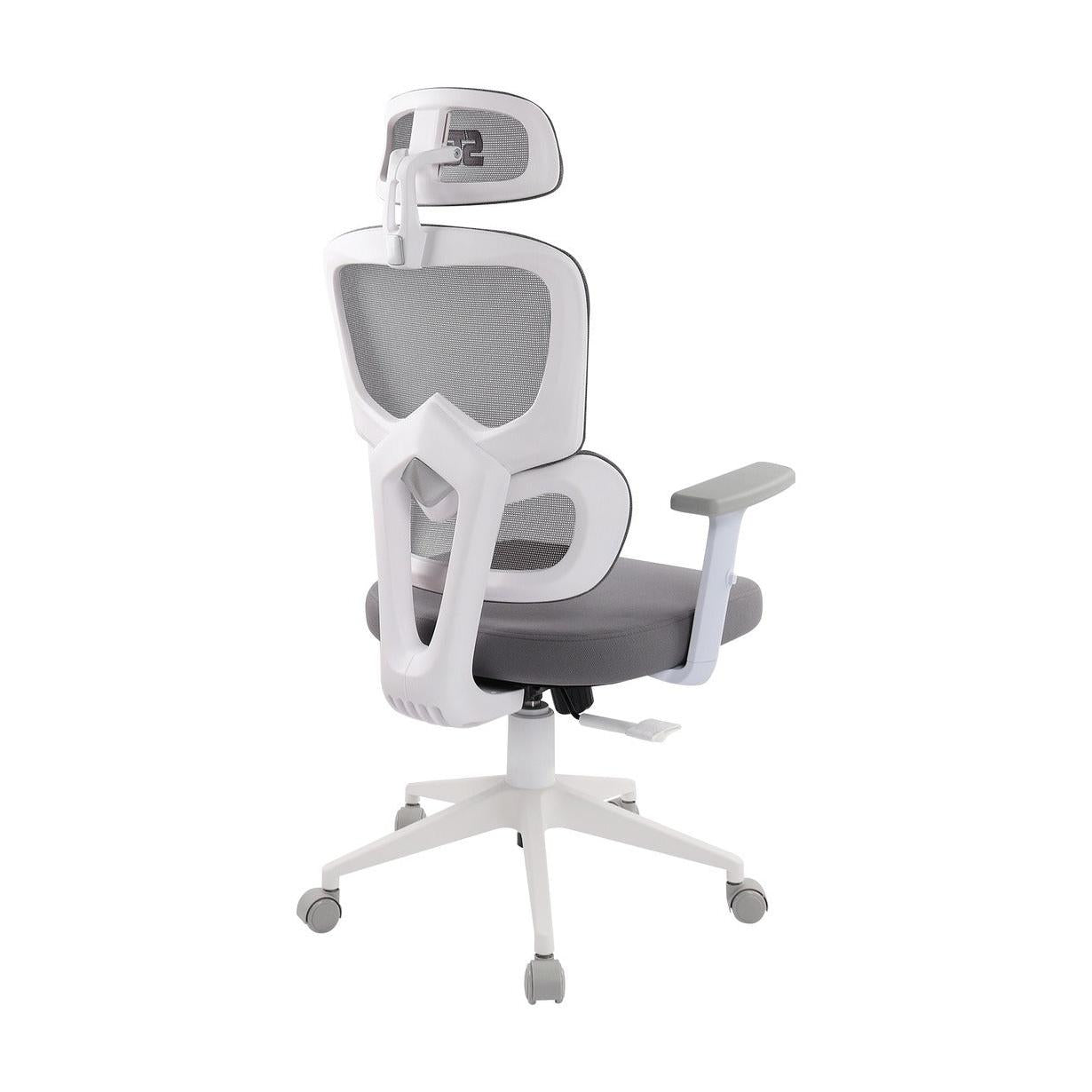 SILLA VORAGO START THE GAME CGM400 MESH / RECLINABLE / DESCANSA BRAZOS 1D / BLANCA