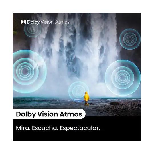 Hisense Smart TV LED 55U6N 55", 4K Ultra HD, Negro