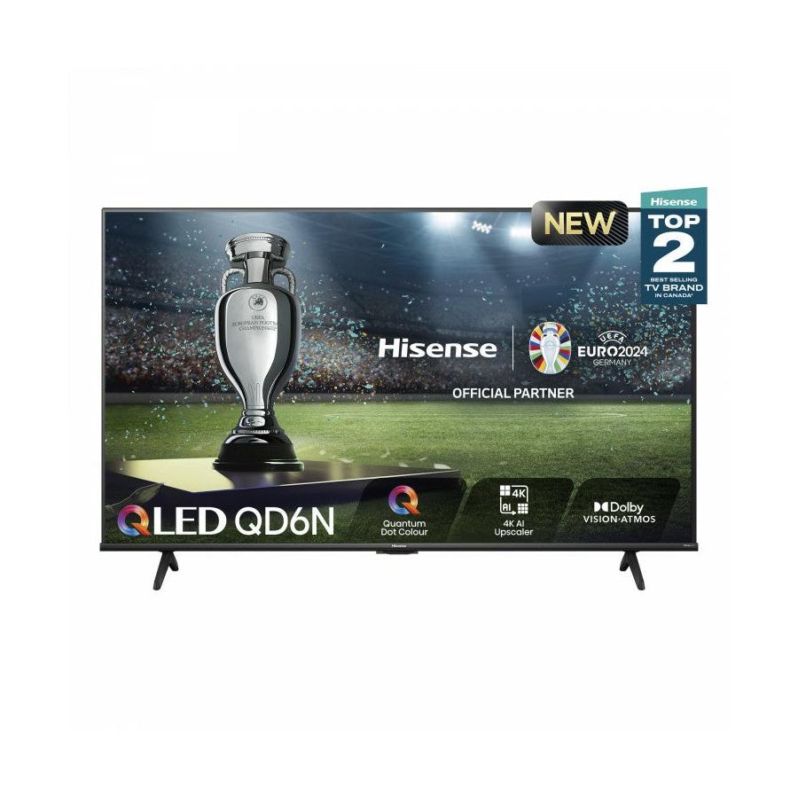 Hisense Smart TV QLED 75QD6N 75", 4K Ultra HD, Negro