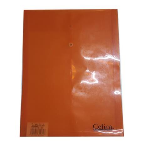 SOBRE P/DOCUMENTOS CELICA T/CARTA C/HILO NARANJA C/12 PIEZAS