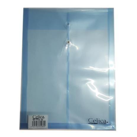 SOBRE P/DOCUMENTOS CELICA T/CARTA C/HILO AZUL C/12 PIEZAS