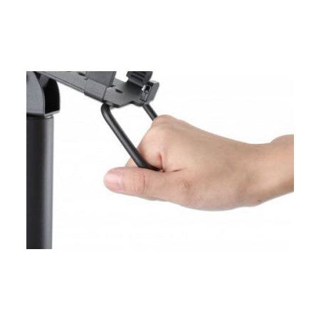 Manhattan Soporte para Terminal 462235, Compatible con VeriFone VX 520, Negro