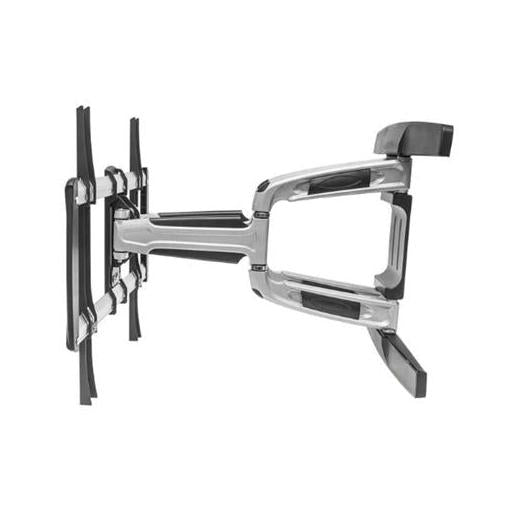 Manhattan Soporte de Pared 461306 para Pantalla 32" - 55", hasta 50Kg, Negro/Plata