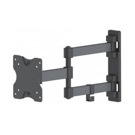 Manhattan Soporte de Pared 461382 para Pantallas 13'' - 27'', hasta 20Kg, Negro