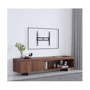 Manhattan Soporte de Pared 462266 para Pantalla 32" - 55", hasta 45kg, Negro