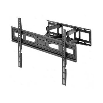 Manhattan Soporte de Pared 462440 para Pantalla 37'' - 80'', hasta 40Kg, Negro