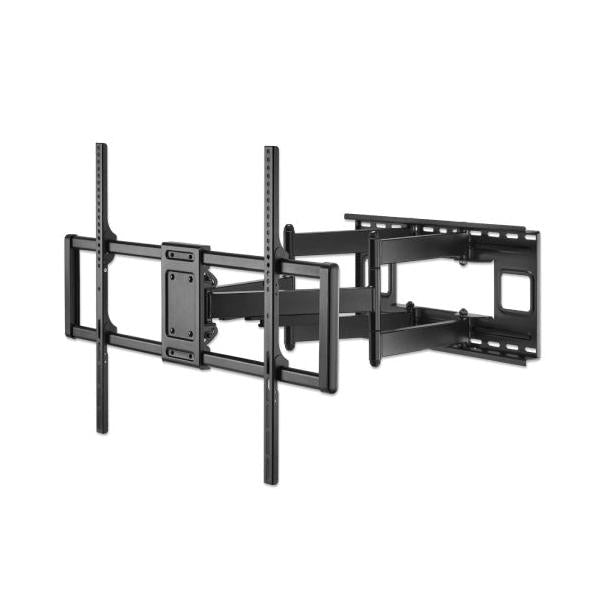 Manhattan Soporte de Pared Articulado 462358 para Pantalla 60" - 120", hasta 120kg, Negro