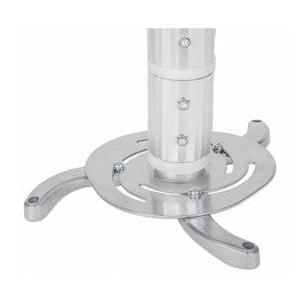 Manhattan Soporte de Techo para Proyector, 13-106cm, hasta 10Kg, Plata