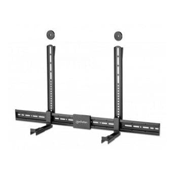 Manhattan Soporte para Barra de Sonido 461849, hasta 15Kg, Negro