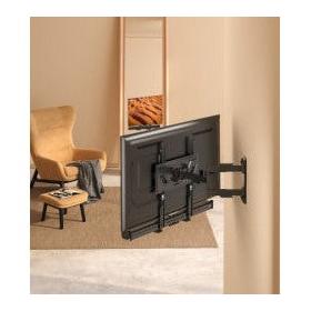 Manhattan Soporte para Barra de Sonido 461849, hasta 15Kg, Negro