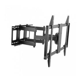 Manhattan Soporte para Pared para Pantallas 60'' a 100'' o 80KGs, Negro