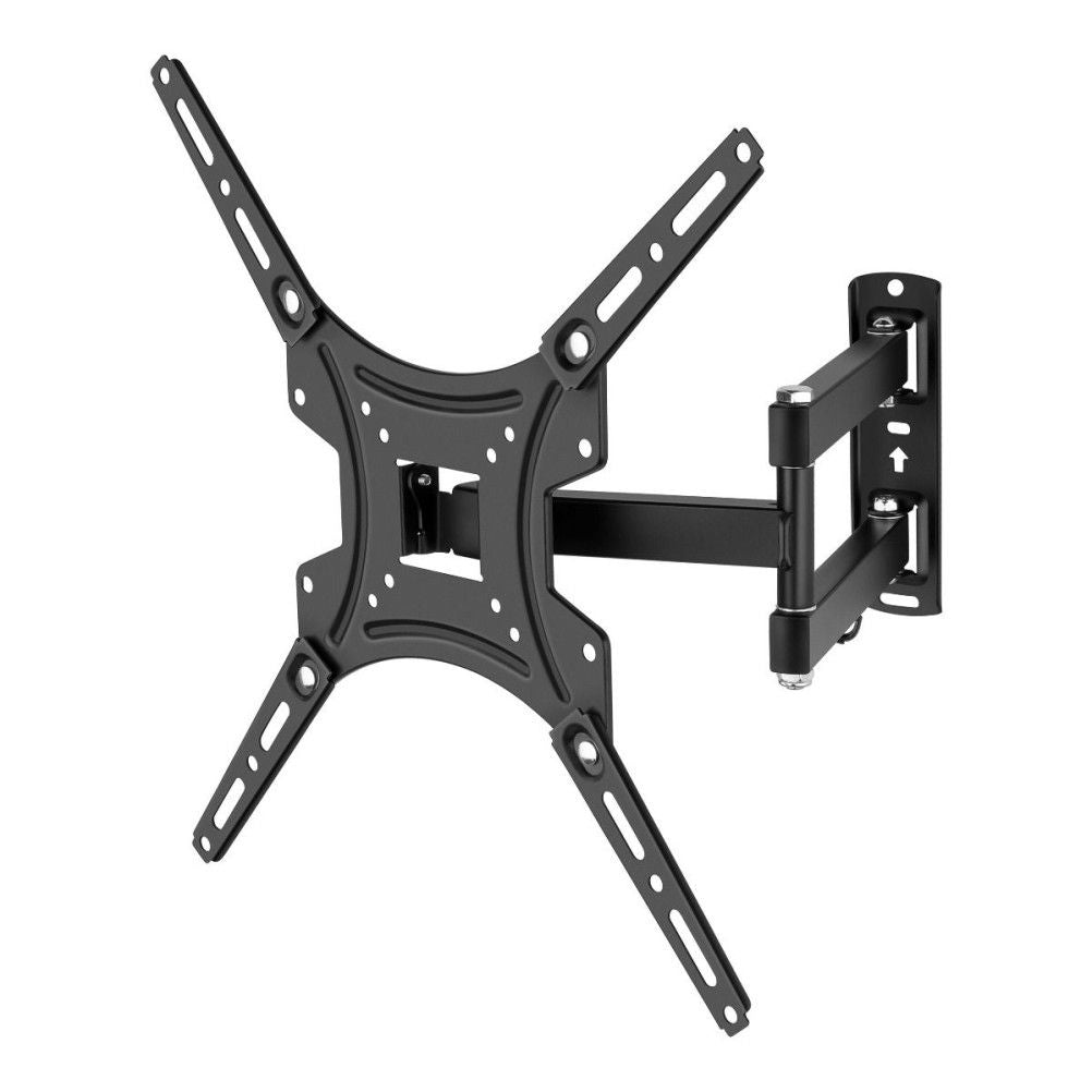Soporte para TV Steren STV-064 (50") 25 kg Inclinable Brazo Articulado Acero Negro
