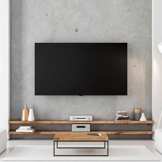 Soporte para TV Steren STV-029 (42") 20 kg Ultra Delgado Fijo Acero Negro