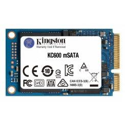 SSD Kingston KC600, 512GB, SATA III, mSATA
