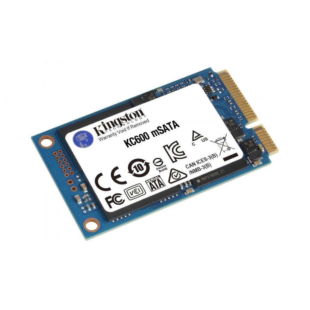 SSD Kingston KC600, 512GB, SATA III, mSATA