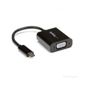 StarTech.com Adaptador de Video USB C - VGA, Negro
